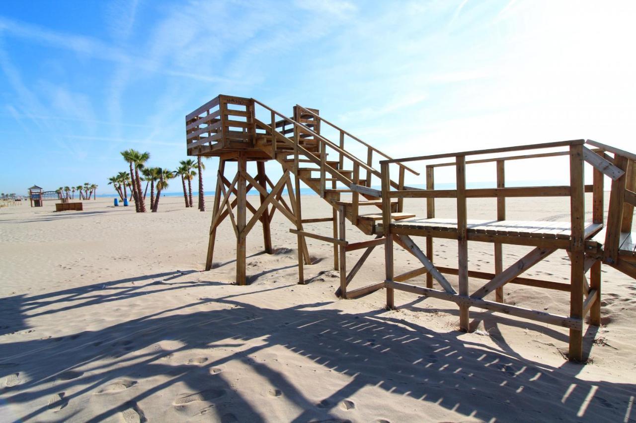 Global Properties, Apartamento Con Terraza Y Vistas A La Playa Canet d'En Berenguer Exteriör bild